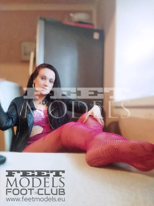 Fotografie feet modelky