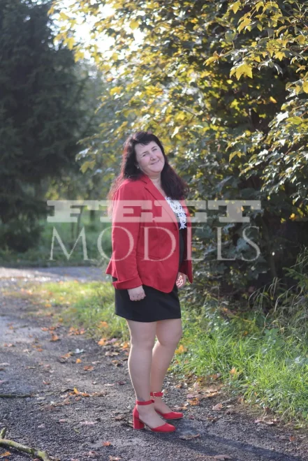 Fotografie feet modelky