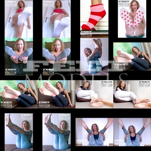 Fotografie feet modelky