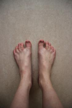 Feet modelka