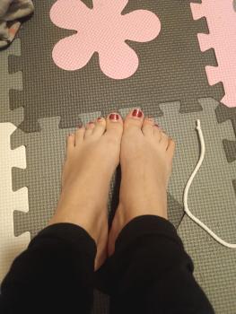 Feet modelka