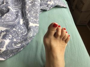 Feet modelka