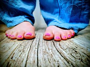 Feet modelka