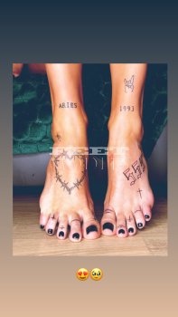 Feet modelka