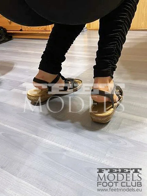 Photo of a feet model